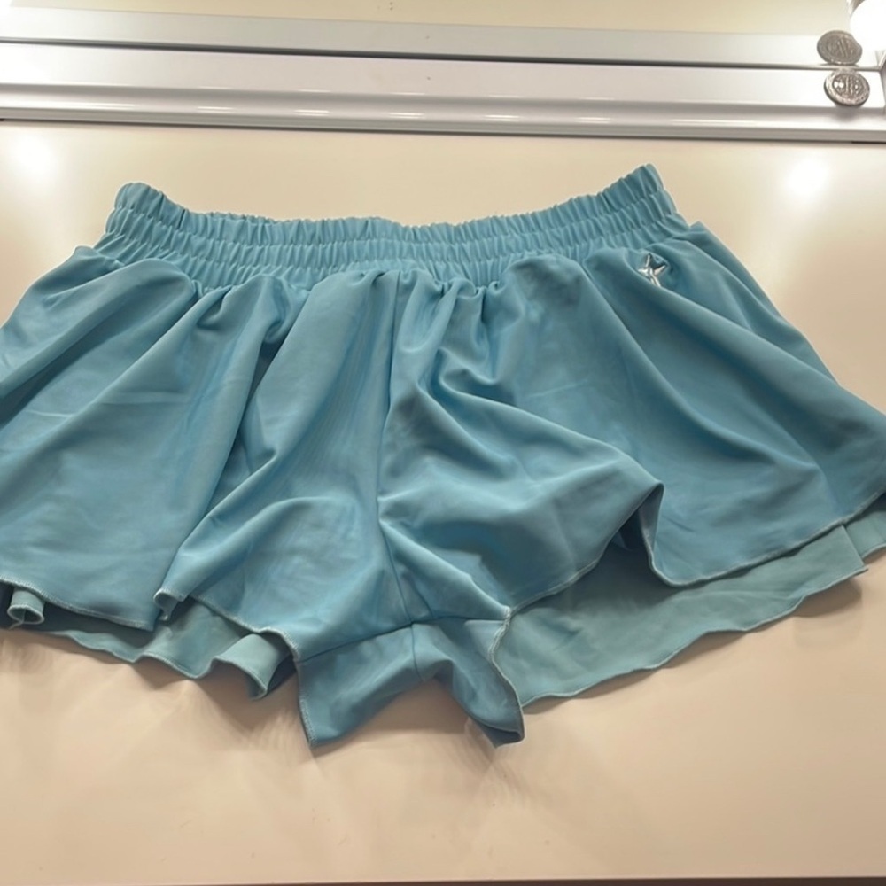 Rebel Cheer Blue Butterfly Shorts AXS